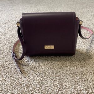 Purple Kate spade Cross body
